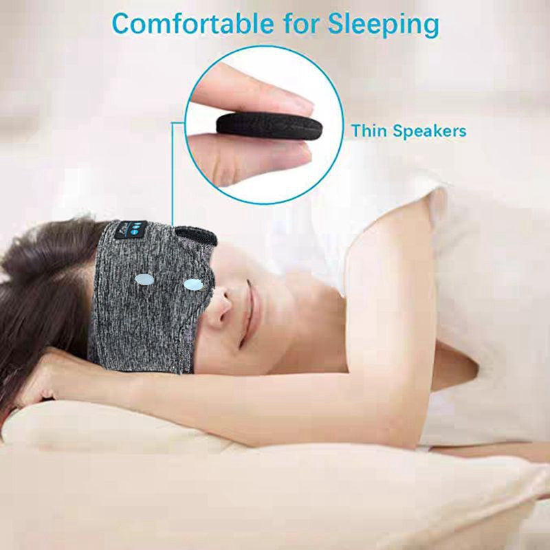Bluetooth Music Sleep Headband with Eye Mask