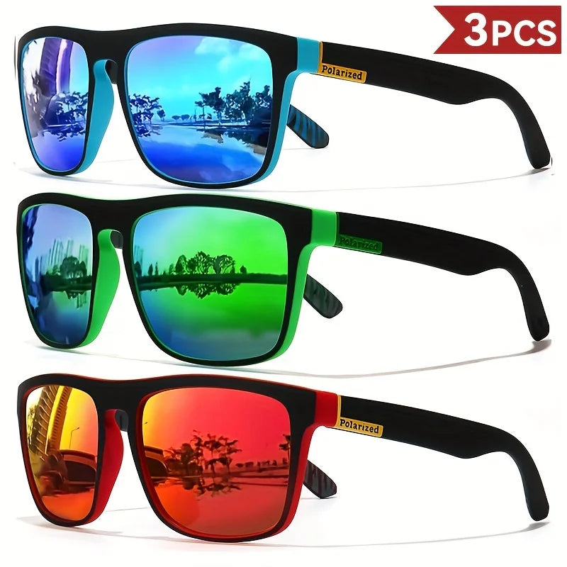 Vintage Square Polarized Sunglasses UV400