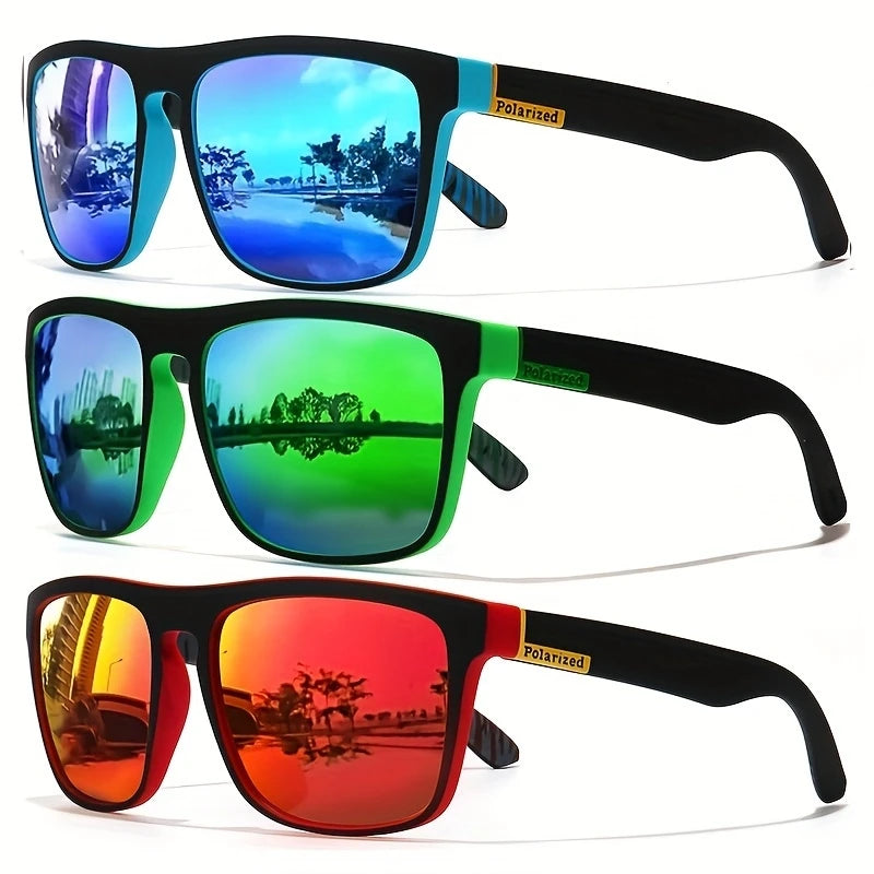 Vintage Square Polarized Sunglasses UV400