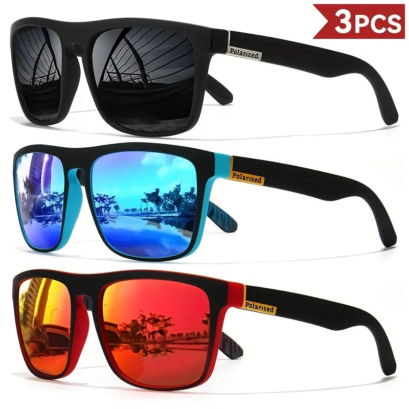 Vintage Square Polarized Sunglasses UV400