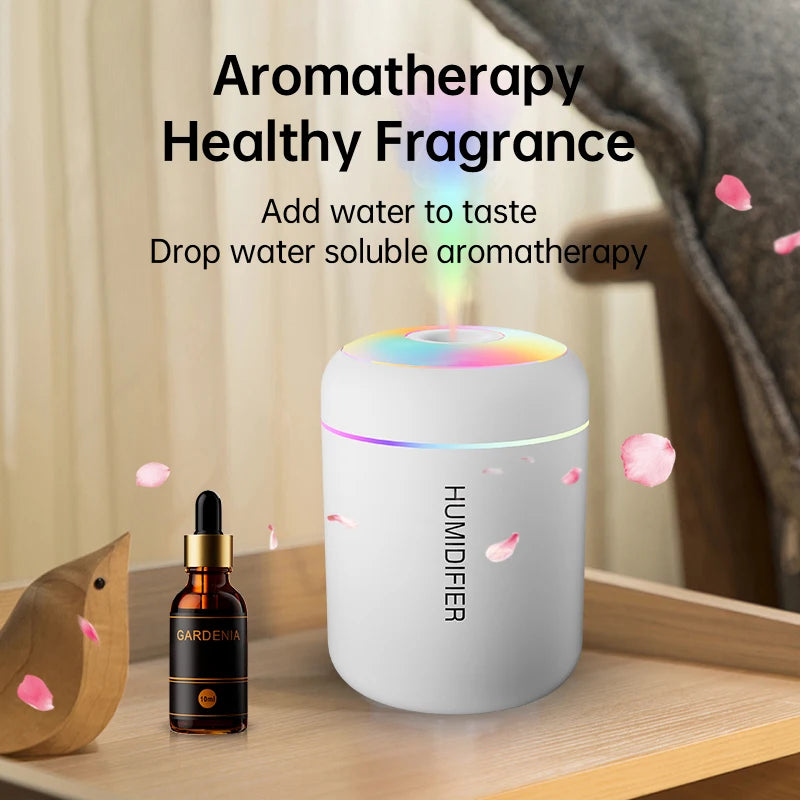 180ML USB Mini Air Humidifier and Aroma Diffuser
