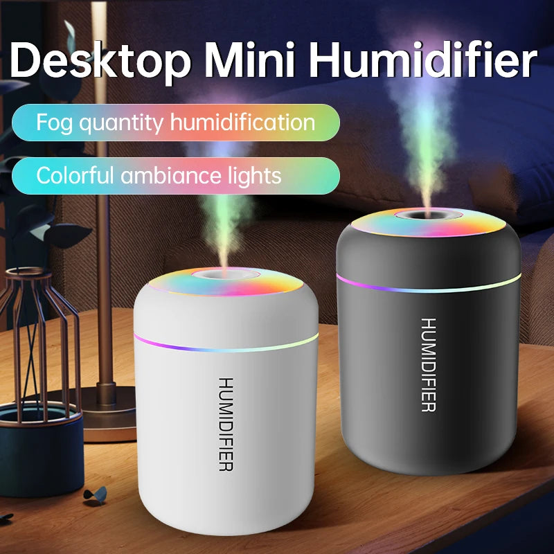 180ML USB Mini Air Humidifier and Aroma Diffuser