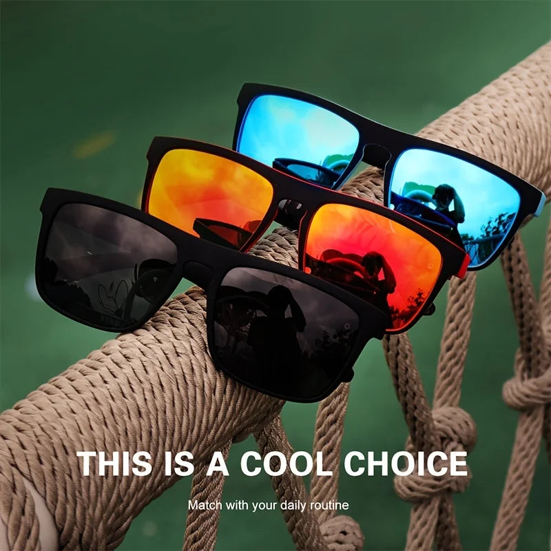 Vintage Square Polarized Sunglasses UV400